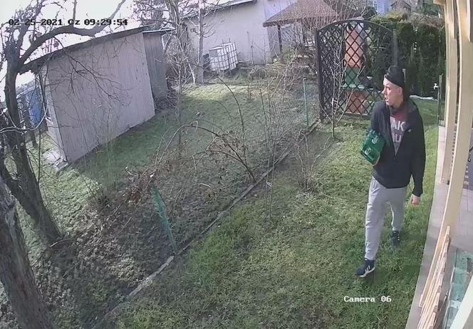 Gliwice: Okradł altankę działkową. Został nagrany jak ucieka z czteropakiem piwa. Rozpoznajesz go? [ZDJĘCIA]