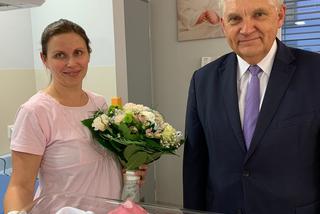 Białystok. Maja urodziła się 1 stycznia 2020 roku. Odwiedził ją prezydent Truskolaski