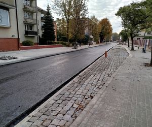 Na ul. Floriańskiej w Siedlcach powstaje nowe rondo ósemkowe i nowa nawierzchnia