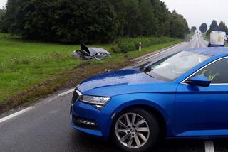 Janowo. Wypadek na DK 61. 5 osób trafiło do szpitala!