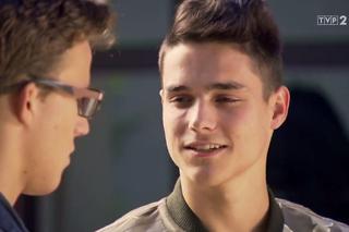 Barwy szczęścia odc. 1990. Eryk (Patryk Cebulski), Kajtek (Jakub Dmochowski)