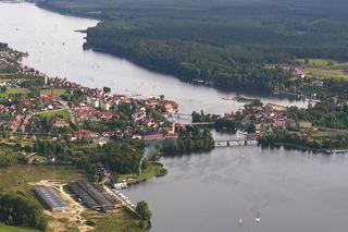 Mikołajki: Przebudowa kładki dla pieszych nad jeziorem Mikołajskim