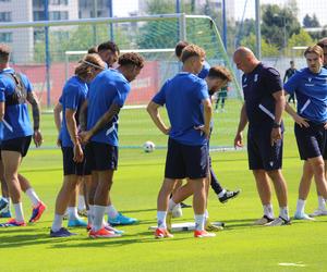 Trening Lecha Poznań przed meczem z Rakowem Częstochowa 