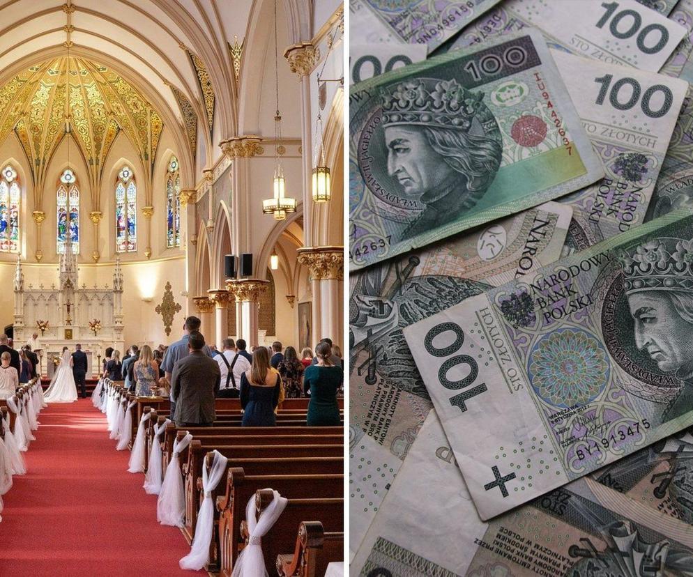 Ile kosztuje ślub w kościele? Padły konkretne stawki „co łaska” 