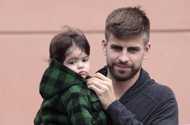 Gerard Pique z dzieckiem