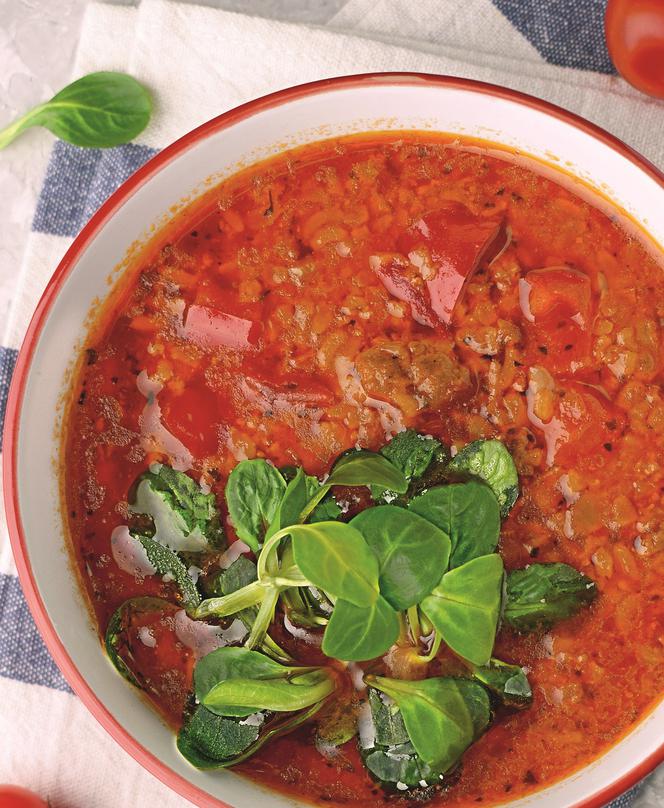 Doskonale sycąca zupa z pulpecikami - czorba