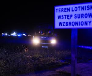 Wypadek samolotu w miejscowości Chrcynno