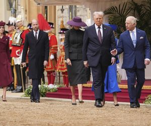 Donald Trump w Wielkiej Brytanii, spotkanie z królem Karolem III