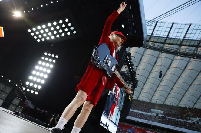 Koncert AC/DC w Warszawie (4.07.2025) - część druga. Organizatorem koncertu jest Live Nation