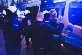 Marihuana, miotacz gazu – to znaleźli policjanci u kibiców na meczu Górnik – Legia. Są zatrzymani