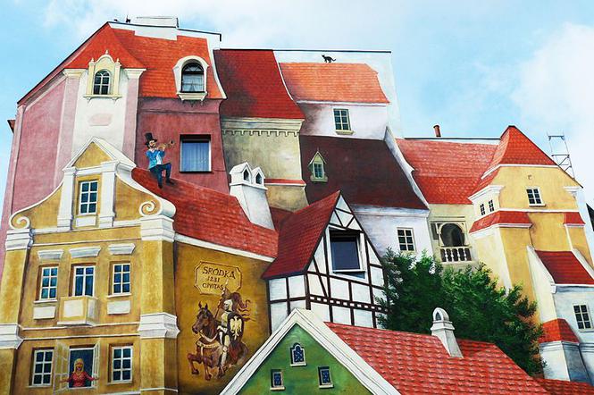 Na zdjęciu jeden z najpopularniejszych poznańskich murali
