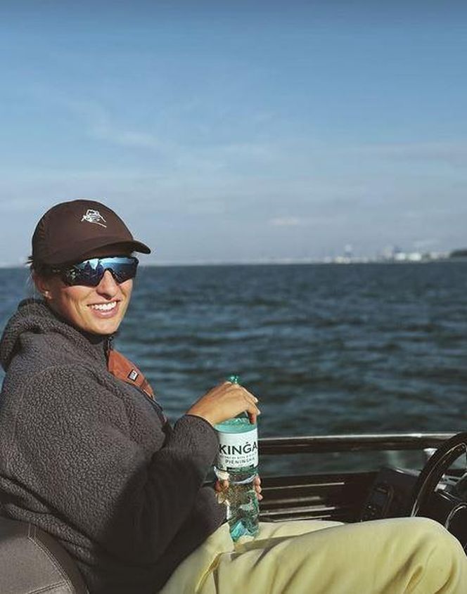 Iga Świątek na wakacjach