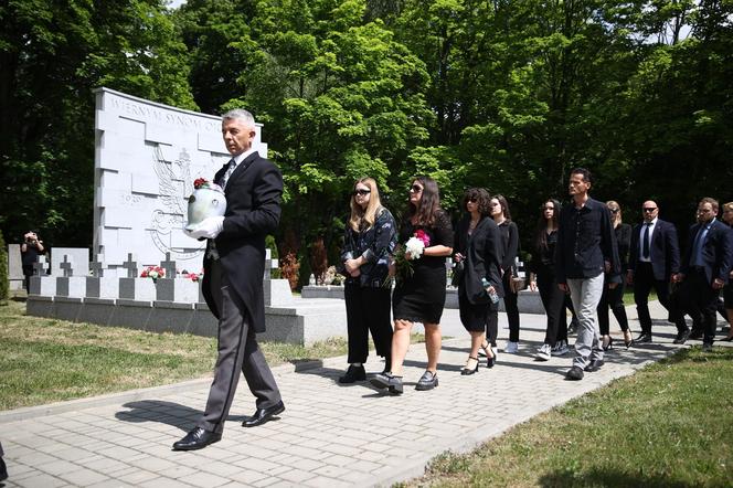 Pogrzeb Jacka Zielińskiego - tłumy na Cmentarzu Rakowieckim