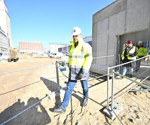 Budowa parkingu podziemnego pod placem Powstańców. Byliśmy pod ziemią 