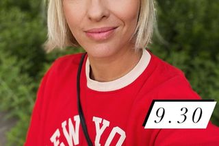 Iwona Rejzner (Dorota z M jak miłość) w makijażu