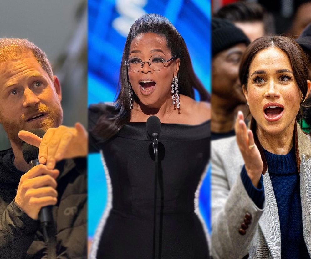 Oprah Winfrey zadrwiła z Meghan Markle i księcia Harry'ego!