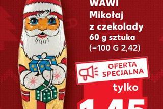 Mikołaj z czekolady WAWI 1,45 zł/60 g