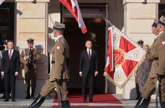 Uroczystości w Pałacu Prezydenckim