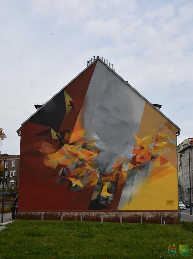 Nowy mural w centrum miasta jest już gotowy