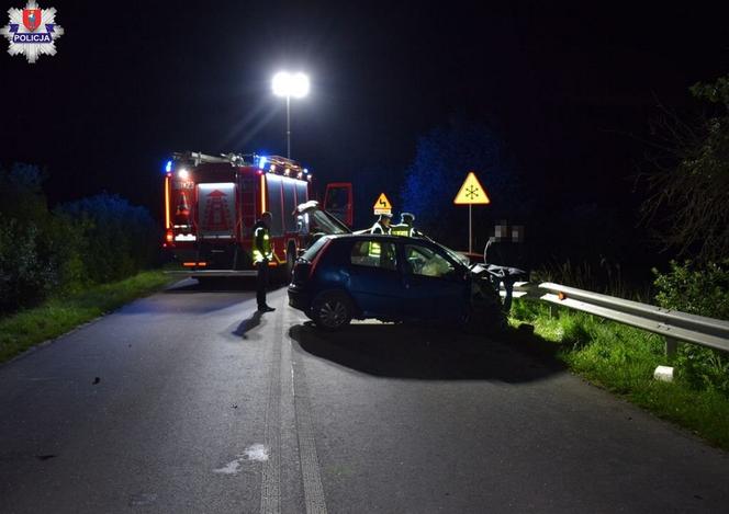 20-letnia kobieta zginęła w wypadku dwóch samochodów osobowych w Kalinowicach w powiecie zamojskim na Lubelszczyźnie