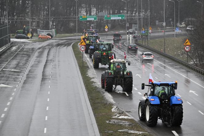 protest rolników w Medyce