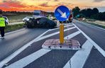 Wypadek na dk17 w woj. lubelskim. BMW czołowo zderzyło się z mercedesem