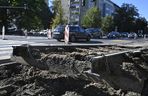 Remont torów na Waszyngtona. Pasażerowie osłupieli, chaos na przystankach