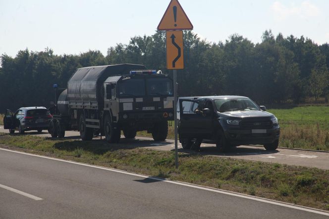 Panika w Czosnówce po upadku drona.
