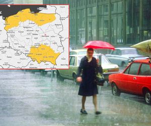 Kolejna niżowa fala w Polsce. W weekend ponownie intensywne burze, potężny deszcz i podtopienia