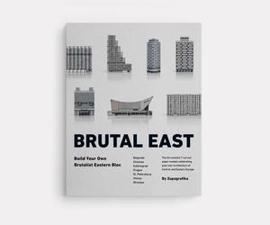 „Brutal East” - brutalistyczna wycinanka od Zupagrafika