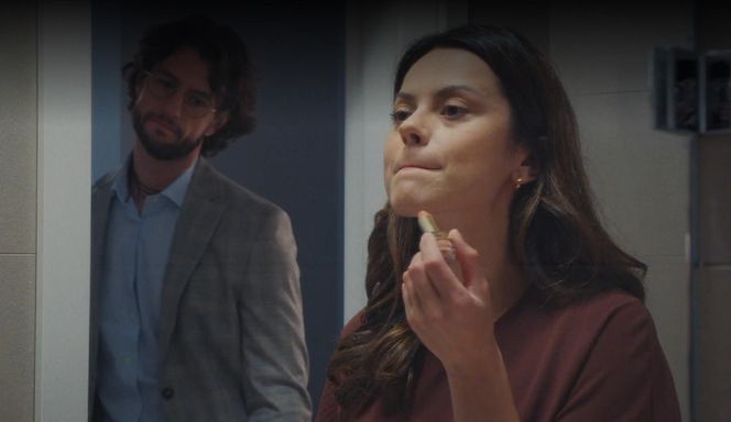 M jak miłość odc. 1874. Kasia (Paulina Lasota), Mariusz (Mateusz Mosiewicz