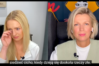 Magda Mołek pociesza Basię Kurdej-Szatan