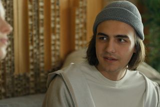 Barwy szczęścia, odcinek 3171. Ewelina (Amelia Listwoń), Romeo (Jacek Tyszkiewicz)