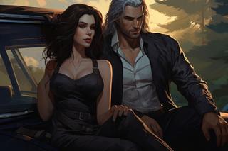 Postaci z Wiedźmina, jak ganksterzy z lat '90! Geralt i Yennefer są zachwycający [ZDJĘCIA]