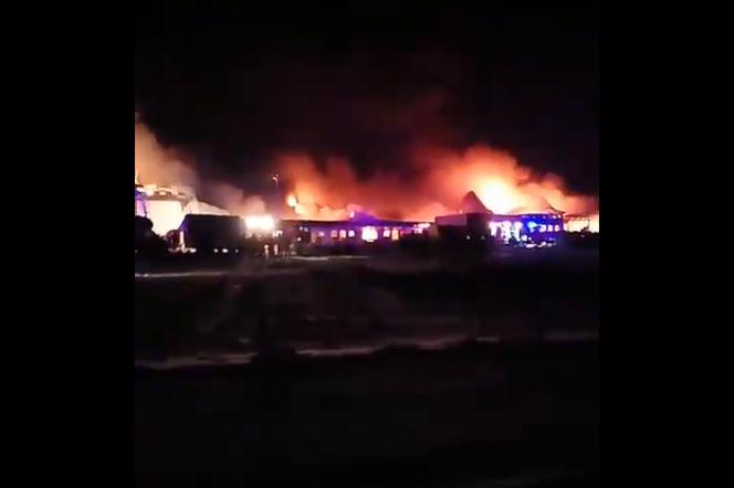 Pożar w Woli Osieckiej