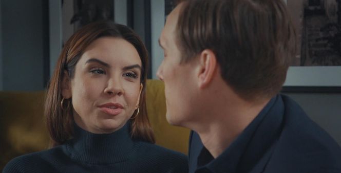 M jak miłość odcinek 1871 ostatni - finał sezonu. Aneta (Ilona Janyst), Olek (Maurycy Popiel) 