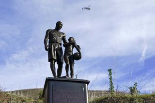 Kobe Bryant i jego córka uwiecznieni na pomniku