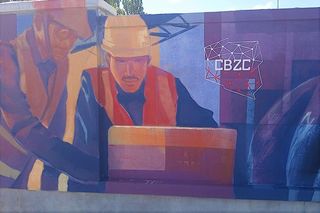 Nowy mural na Pogodnie