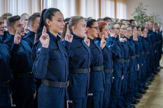 Młodzi policjanci złożyli w Bydgoszczy ślubowanie