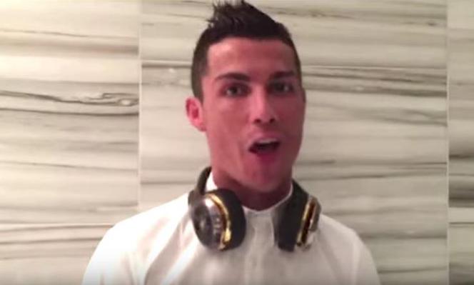 Cristiano Ronaldo w teledysku