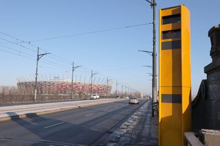 Nowy fotoradar w Warszawie bije rekordy. W ciągu miesiąca zrobił prawie 8000 zdjęć