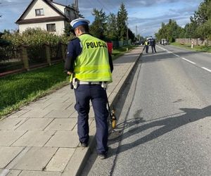Droga pod Tarnowem zablokowana. Nie żyje motocyklista