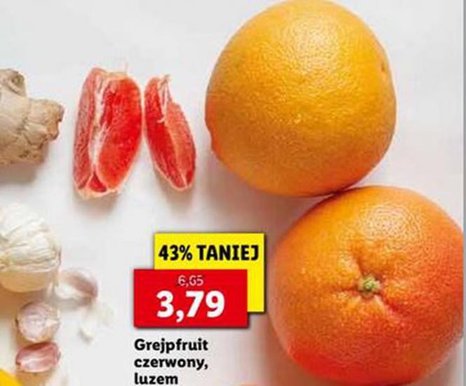 Grejpfrut czerwony 3,79 zł/kg