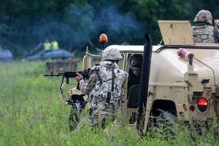 Śląskie manewry 2025. W Bytomiu trwa 20. Zlot pojazdów militarnych