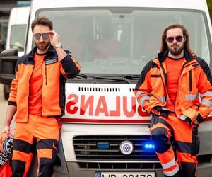 Na sygnale. Piotr (Dariusz Wieteska), Romek (Izydor Łobacz)