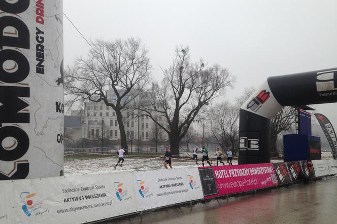 Ekstremalny zimowy triathlon w stolicy