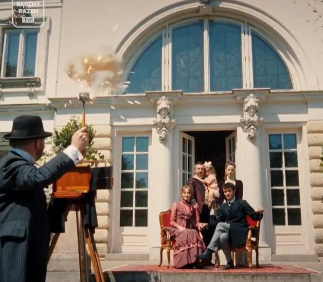 Matylda. Maurycy Rubin (Mirosław Haniszewski), Izabela (Grażyna Sobocińska), Michał (Karol Nowiński), Matylda (Maria Kowalska)