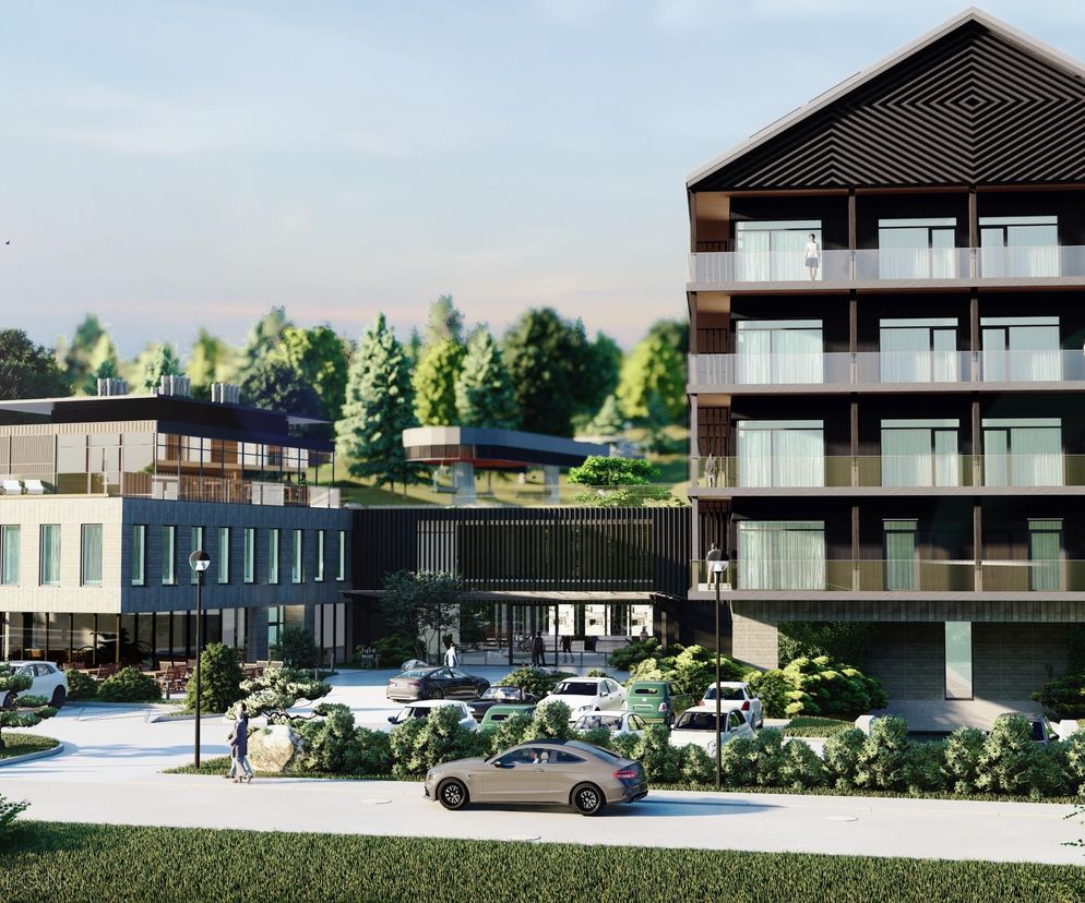 Hotel w Brennej (Beskid Śląski) z pozwoleniem na budowę