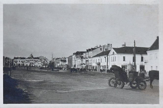 Białystok zniszczony po II wojnie światowej