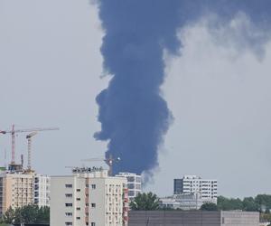 Pożar w Siemianowicach Śląskich. Płonie składowisko odpadów